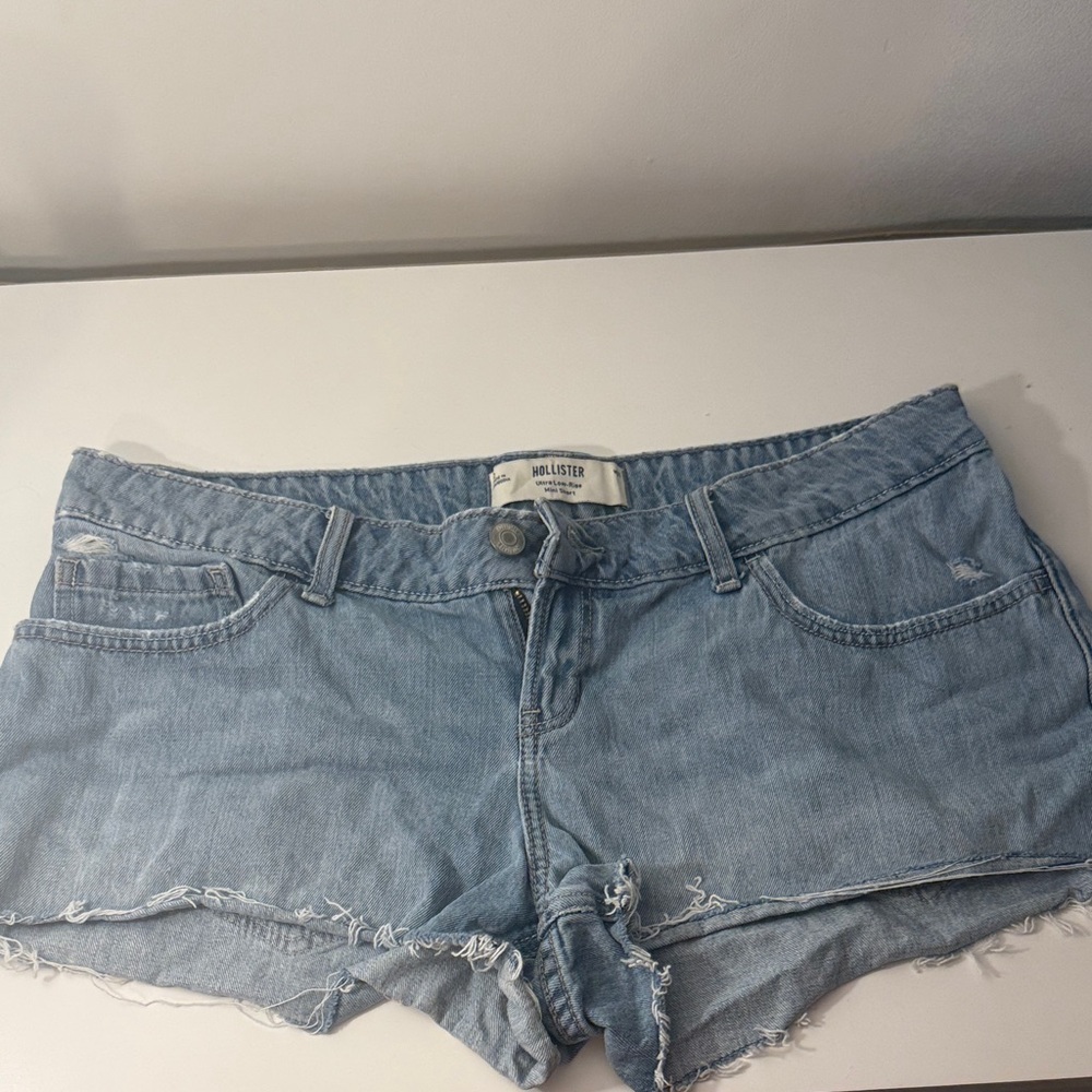 Hollister Women's size 12 ultra low rise mini shorts